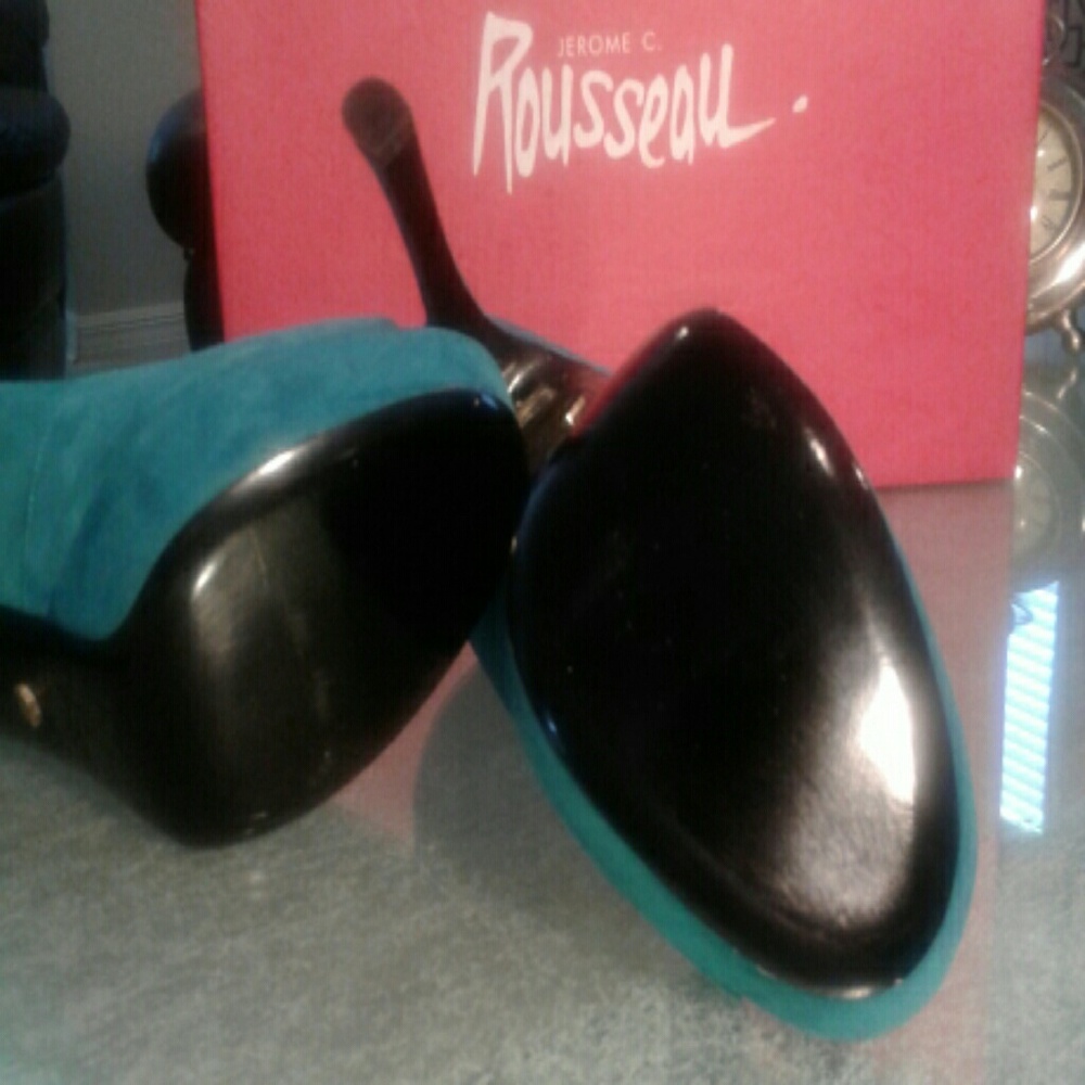 JEROME ROUSSEAU SHOES SIZE 8.5 - Picture 4 of 7